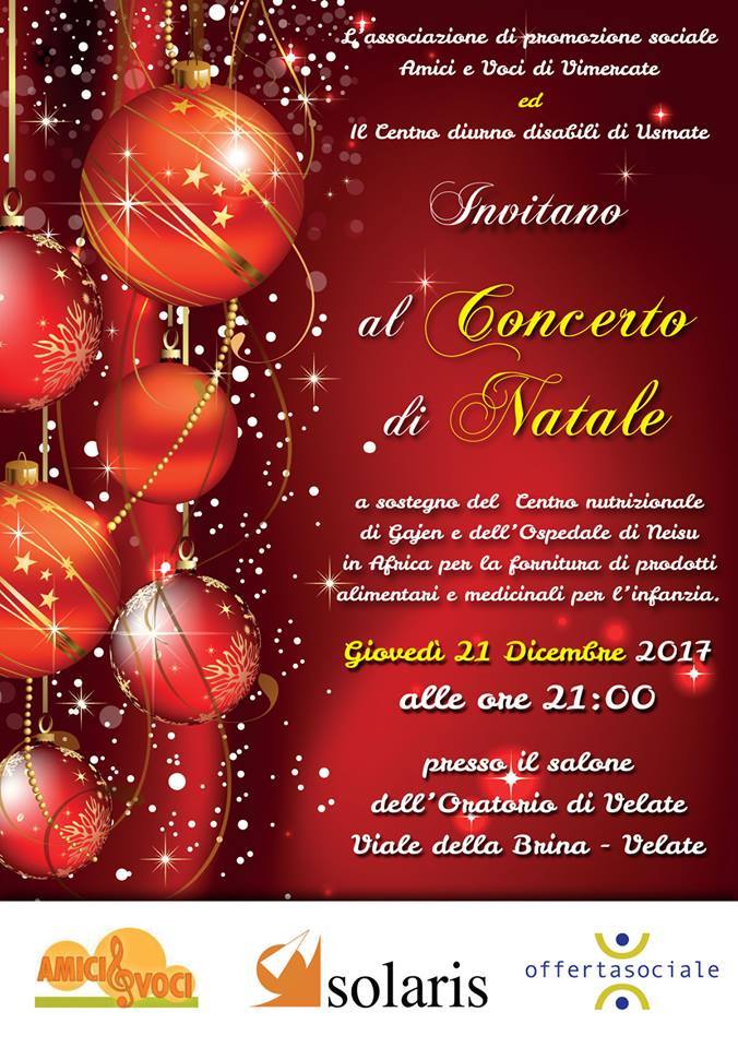 CONCERTO 21 DICEMBRE