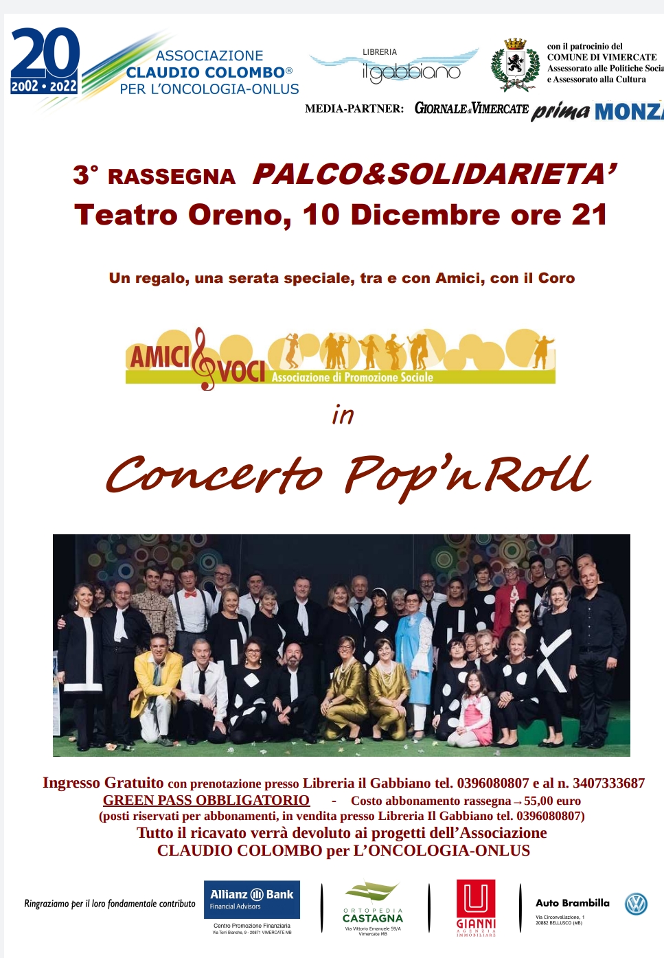 Concerto Claudio Colombo Onlus 1
