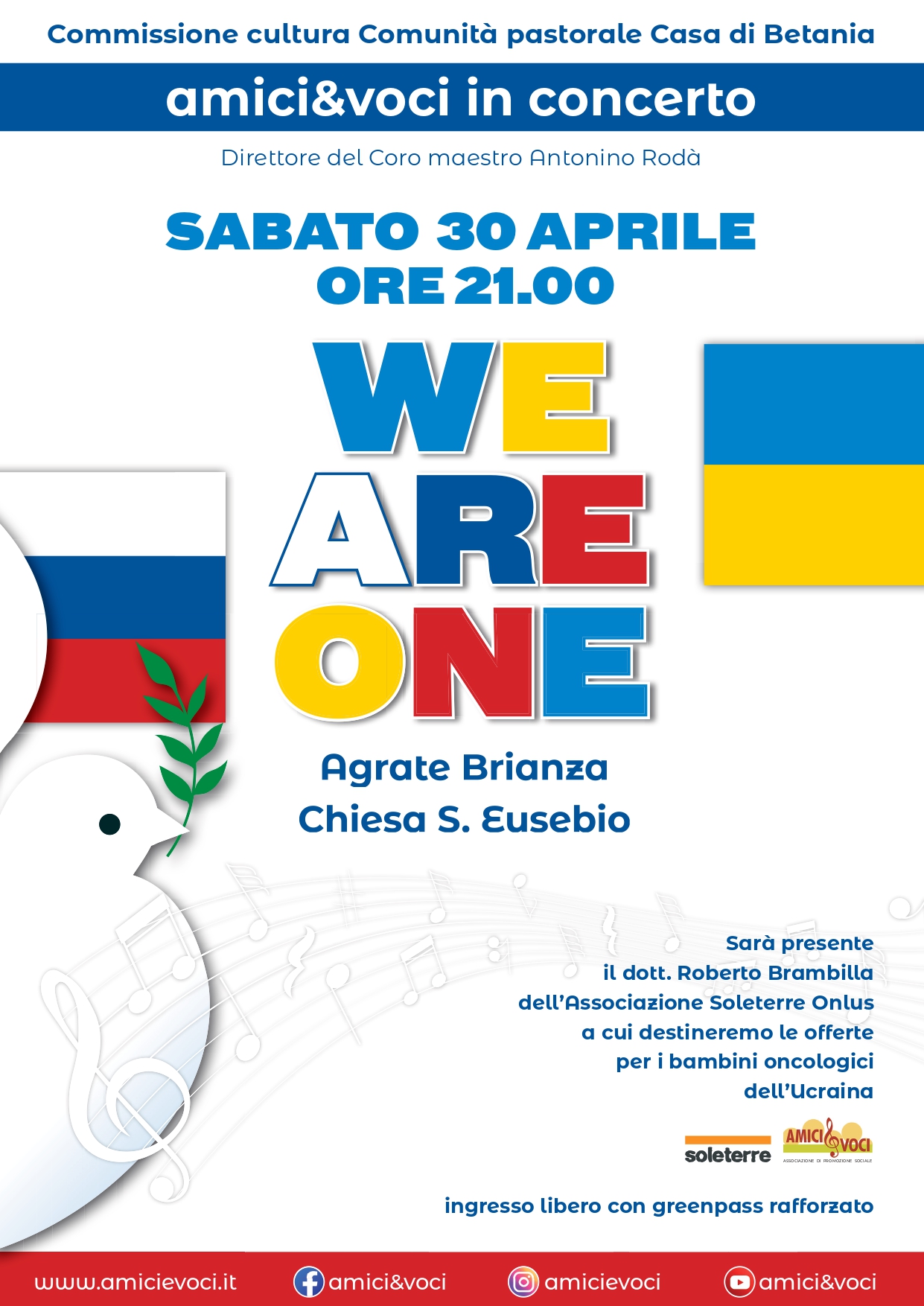 Concerto we are one Agrate